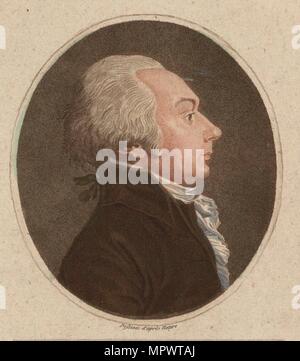 Portrait of Jérôme Pétion de Villeneuve (1756-1794), 1791. Stock Photo