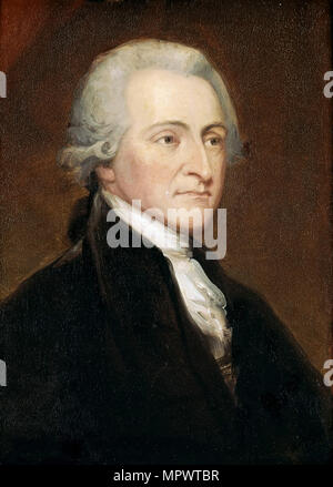 Portrait of John Jay (1745-1829), 1847. Stock Photo