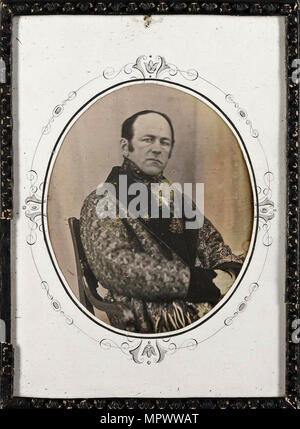 Self-Portrait, 1842. Stock Photo