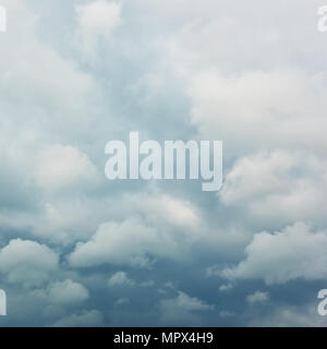 Grey rain clouds, may be used as background Stock Photo