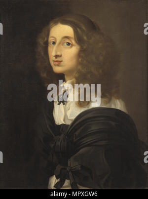 Portrait of Queen Christina of Sweden (1626-1689). Stock Photo