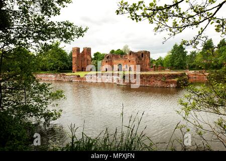 Kirby Muxloe Castle, Leicestershire, 2011. Artist: Steve Cole. Stock Photo