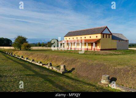 Wroxeter Roman City, Shropshire, c2000-c2017. Artist: Peter Williams. Stock Photo