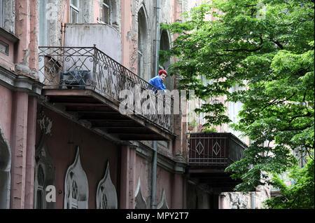 Old Town of Tbilisi Stock Photo