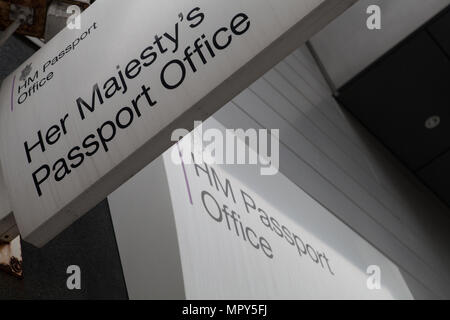 passport sign border alamy control liverpool office