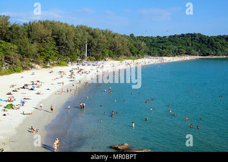 Popular Nai Harn Beach Phuket Thailand Stock Photo