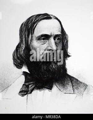 Benjamin Peirce, American Mathematician Stock Photo - Alamy