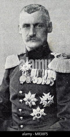 Photographic portrait of Rupprecht, Crown Prince of Bavaria (1869-1955) the last heir apparent to the Bavarian throne and commander during the First World War. Dated 20th century Stock Photo