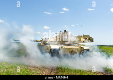 The M1A2 Abrams is a third-generation main battle tank manufactured by ...