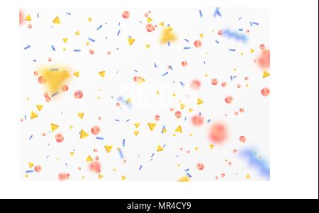 Abstract pattern geometric elements on a white background. Stock Vector
