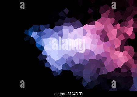 Colorful abstract geometric background with  solid figures. Abstract modern background with  pink and blue polygons. Stock Photo