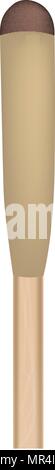 Wood match stick mockup, realistic style Stock Vector