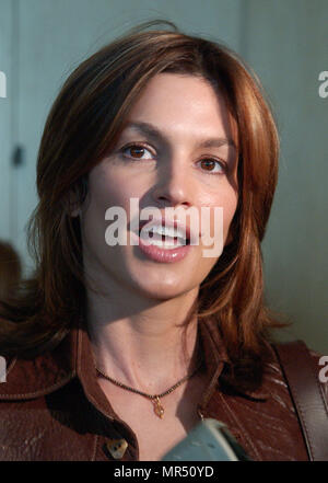 Cindy Crawford arriving at the 1st Annual Runway For Life at the Beverly Hilton Hotel in Los Angeles, Ca.( The  event benefit the St Jude Hospital ). Friday, May 10, 2002.  May 10, 2002. CrawfordCindy12 Red Carpet Event, Vertical, USA, Film Industry, Celebrities,  Photography, Bestof, Arts Culture and Entertainment, Topix Celebrities fashion /  Vertical, Best of, Event in Hollywood Life - California,  Red Carpet and backstage, USA, Film Industry, Celebrities,  movie celebrities, TV celebrities, Music celebrities, Photography, Bestof, Arts Culture and Entertainment,  Topix, headshot, vertical,  Stock Photo