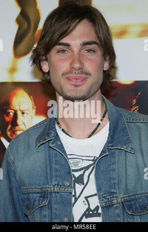 Drew Fuller (Charmed) arriving at the ' Runaway Jury Premiere ' at the Cinerama Dome in Los Angeles. October 9, 2003.FullerDrew Charmed049 Red Carpet Event, Vertical, USA, Film Industry, Celebrities,  Photography, Bestof, Arts Culture and Entertainment, Topix Celebrities fashion /  Vertical, Best of, Event in Hollywood Life - California,  Red Carpet and backstage, USA, Film Industry, Celebrities,  movie celebrities, TV celebrities, Music celebrities, Photography, Bestof, Arts Culture and Entertainment,  Topix, headshot, vertical, one person,, from the year , 2003, inquiry tsuni@Gamma-USA.com Stock Photo
