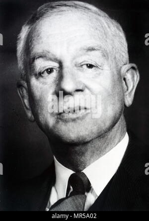 Photograph of Francis Peyton Rous (1879-1970) an American Nobel Prize-winning virologist. Dated 20th century Stock Photo