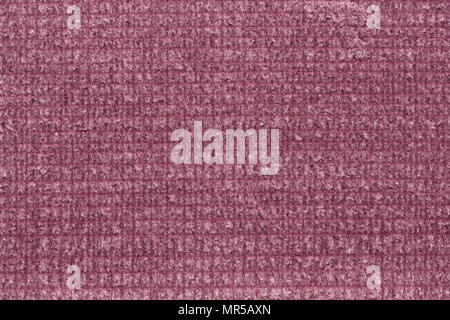 Excellent relief fabric texture in pink colour. Stock Photo