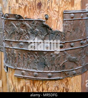 The reconstructed Balawat Gates which adorned the main doors of several ...