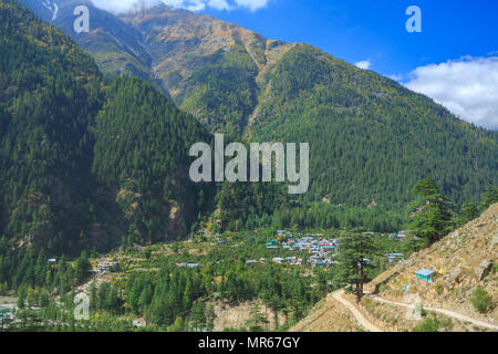 Beautiful Sangla Valley (Himachal Pradesh, India) Stock Photo