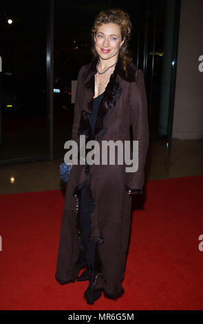 Alex Kingston arriving at the Costume Designers Guild Awards 2004 at ...