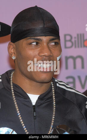 Nelly backstage at the 2002 Fox Billboard Music Awards held at the MGM Grand Hotel in Las Vegas, NV., December 9, 2002.Nelly04A Red Carpet Event, Vertical, USA, Film Industry, Celebrities,  Photography, Bestof, Arts Culture and Entertainment, Topix Celebrities fashion /  Vertical, Best of, Event in Hollywood Life - California,  Red Carpet and backstage, USA, Film Industry, Celebrities,  movie celebrities, TV celebrities, Music celebrities, Photography, Bestof, Arts Culture and Entertainment,  Topix, headshot, vertical, one person,, from the year , 2002, inquiry tsuni@Gamma-USA.com Stock Photo