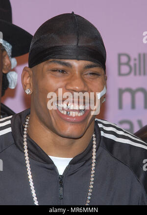 Nelly backstage at the 2002 Fox Billboard Music Awards held at the MGM Grand Hotel in Las Vegas, NV., December 9, 2002.  Nelly05 Red Carpet Event, Vertical, USA, Film Industry, Celebrities,  Photography, Bestof, Arts Culture and Entertainment, Topix Celebrities fashion /  Vertical, Best of, Event in Hollywood Life - California,  Red Carpet and backstage, USA, Film Industry, Celebrities,  movie celebrities, TV celebrities, Music celebrities, Photography, Bestof, Arts Culture and Entertainment,  Topix, headshot, vertical, one person,, from the year , 2002, inquiry tsuni@Gamma-USA.com Stock Photo