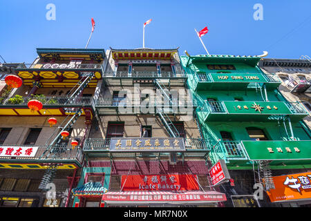 Chinatown, San Francisco, CA, USA. Stock Photo