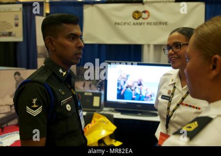 Sergeant Rankoth Suranga of the Sri Lankan Army with Specialist 