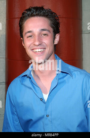 Ian Thomas Nicholas arriving at the Halloween Resurrection premiere at the Mann Festival Theatre in Los Angeles. July 1st 2002. NicholasThomasIan12 Red Carpet Event, Vertical, USA, Film Industry, Celebrities,  Photography, Bestof, Arts Culture and Entertainment, Topix Celebrities fashion /  Vertical, Best of, Event in Hollywood Life - California,  Red Carpet and backstage, USA, Film Industry, Celebrities,  movie celebrities, TV celebrities, Music celebrities, Photography, Bestof, Arts Culture and Entertainment,  Topix, headshot, vertical, one person,, from the year , 2002, inquiry tsuni@Gamma- Stock Photo