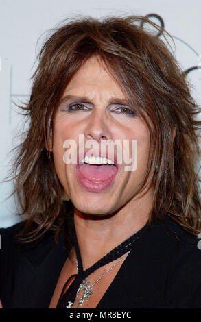 Steven Tyler arriving at the mtvICON: Aerosmith held                                                                                      at Sony Studios in Los Angeles, Ca., April 14, 2002. TylerSteven01A Red Carpet Event, Vertical, USA, Film Industry, Celebrities,  Photography, Bestof, Arts Culture and Entertainment, Topix Celebrities fashion /  Vertical, Best of, Event in Hollywood Life - California,  Red Carpet and backstage, USA, Film Industry, Celebrities,  movie celebrities, TV celebrities, Music celebrities, Photography, Bestof, Arts Culture and Entertainment,  Topix, headshot, vertica Stock Photo