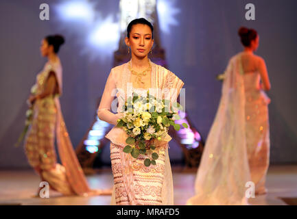 myanmar fashion dress 2018 Ngun + Zing