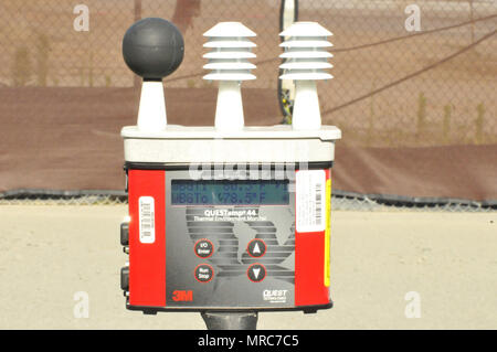 The Wet Bulb Globe Temperature instrument is used to determine Stock ...