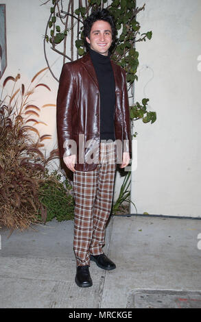 Joshua Ackerman (Random Years) arriving at the television critics ...