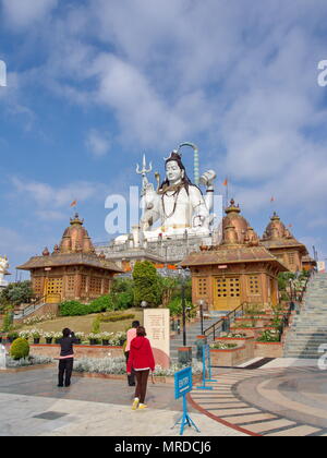 Ramayana Hindu God statue in Namchi City, Sikkim State in India, 15th April, 2013. Stock Photo