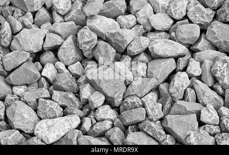 Landscape rocks in assorted sizes and shapes Stock Photo