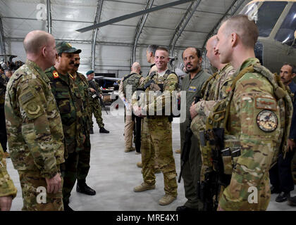 Brig. Gen. David Hicks, 438th Air Expeditionary Wing and Train, Advise ...