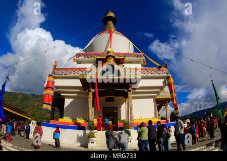 National Memorial Chorten in Thimphu, the capital city of Bhutan Stock Photo