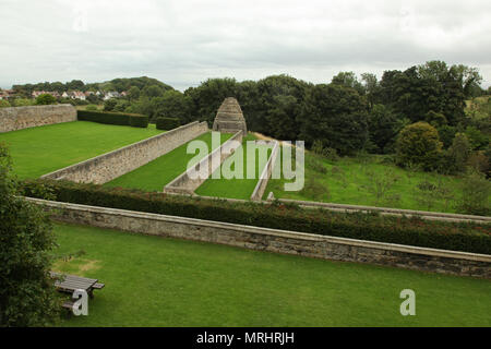 Aberdour Castle and Gardens, Fife Stock Photo