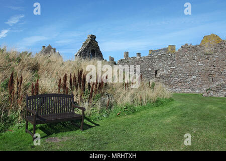 Dunnottar Castle In Aberdeen, Scotland. Stock Photo