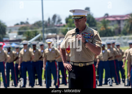 The Commanding General Of 1st Marine Expeditionary Brigade, Brig Stock ...