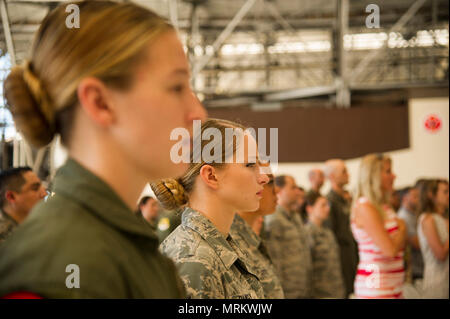 Family members and personnel assigned to the 15th Operations group ...