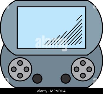 electronic game console handheld simulador Stock Vector Image & Art - Alamy