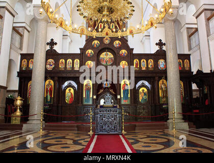 Serbian Orthodox Cathedral in Banja Luka Stock Photo