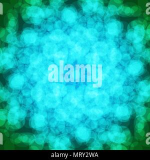 abstract vector spotted background - green and blue Stock Vector