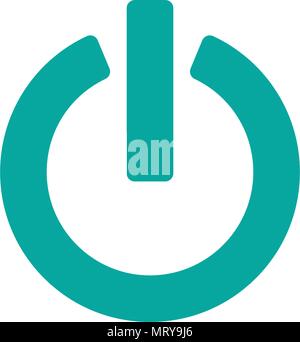 web,power icon vector template Stock Vector