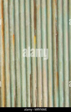 Texture of metallic old rusted iron sheet Stock Photo