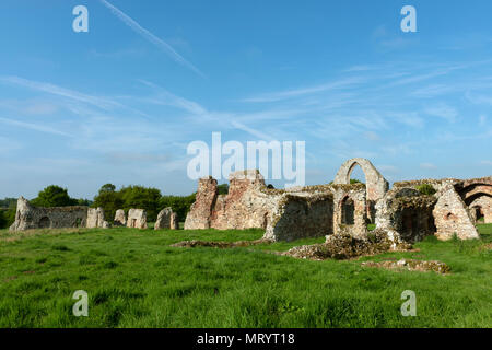 Leiston Abbey, Suffolk, England. Stock Photo