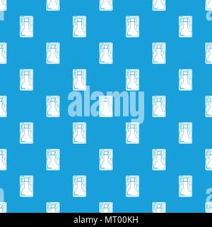 Switch pattern vector seamless blue Stock Vector