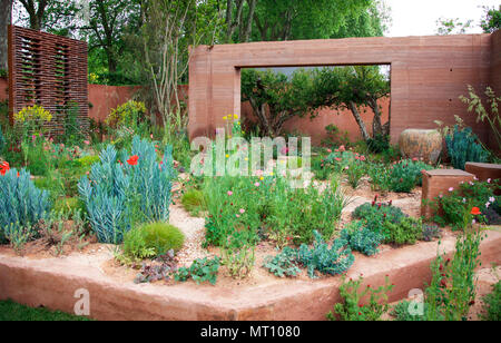 The M&G Garden by Sarah Price, RHS Chelsea Flower Show 2018 Stock Photo