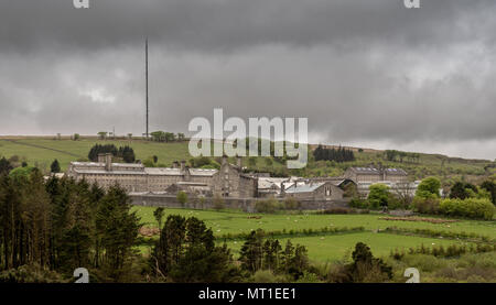 Dartmoor prison at Princetown in Devon Stock Photo