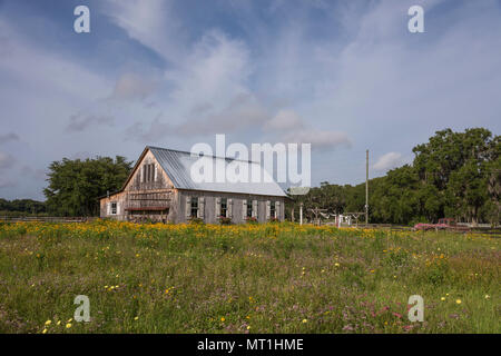 Old Farm House Florida USA Stock Photo